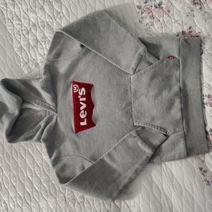 Levi's girls hoodie gray size M